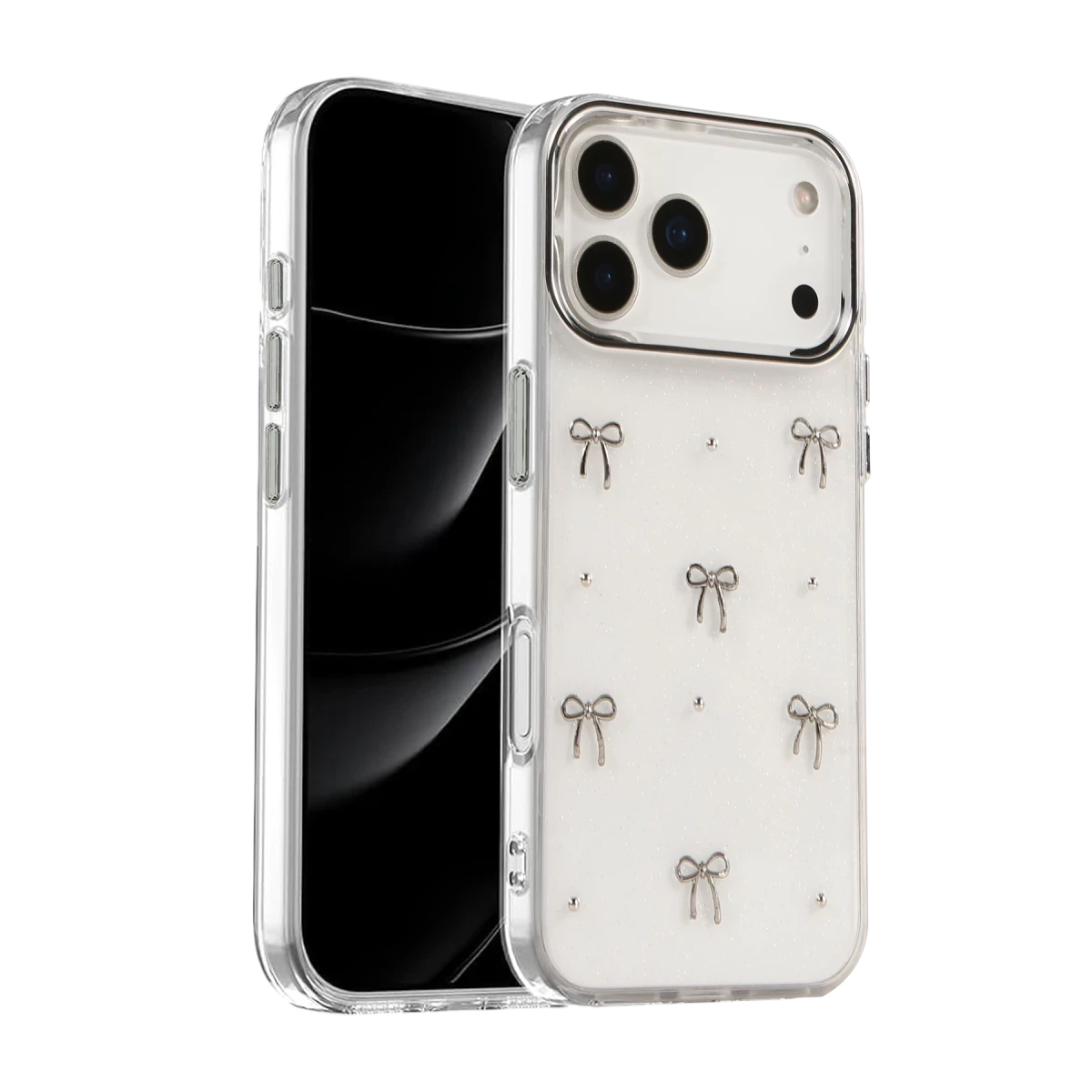 Apple iPhone 17 Pro Fiyonk Desenli Kapak - Desen 5