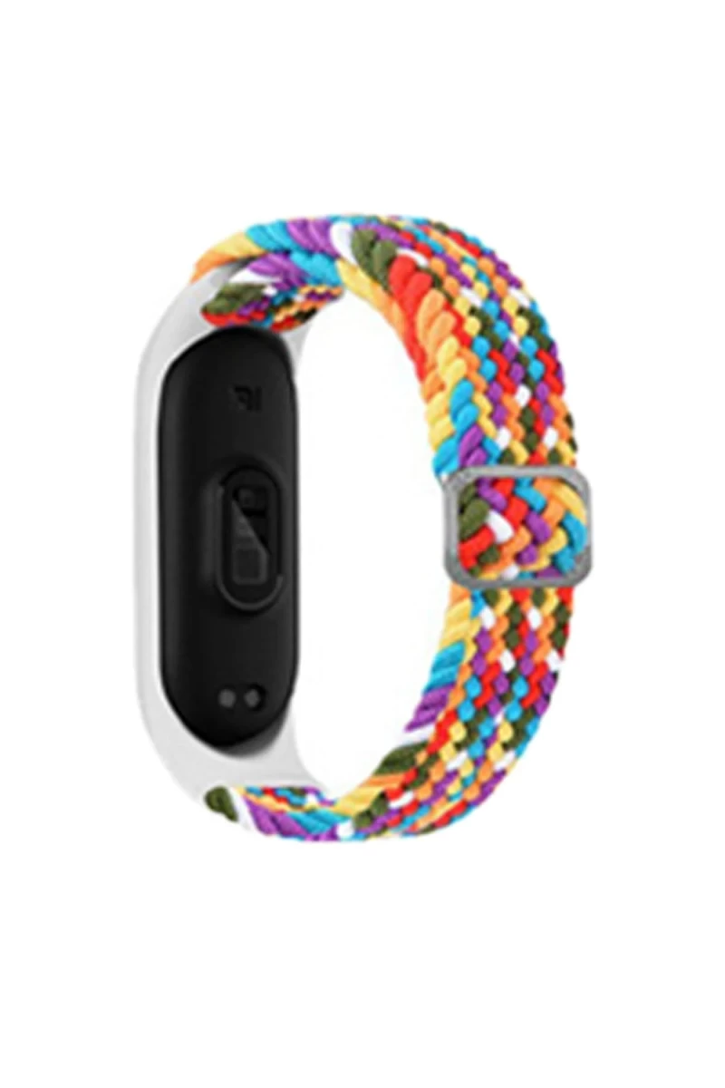 Xiaomi Mi Band 4 Uyumlu Star Kordon - Gökkuşağı 1