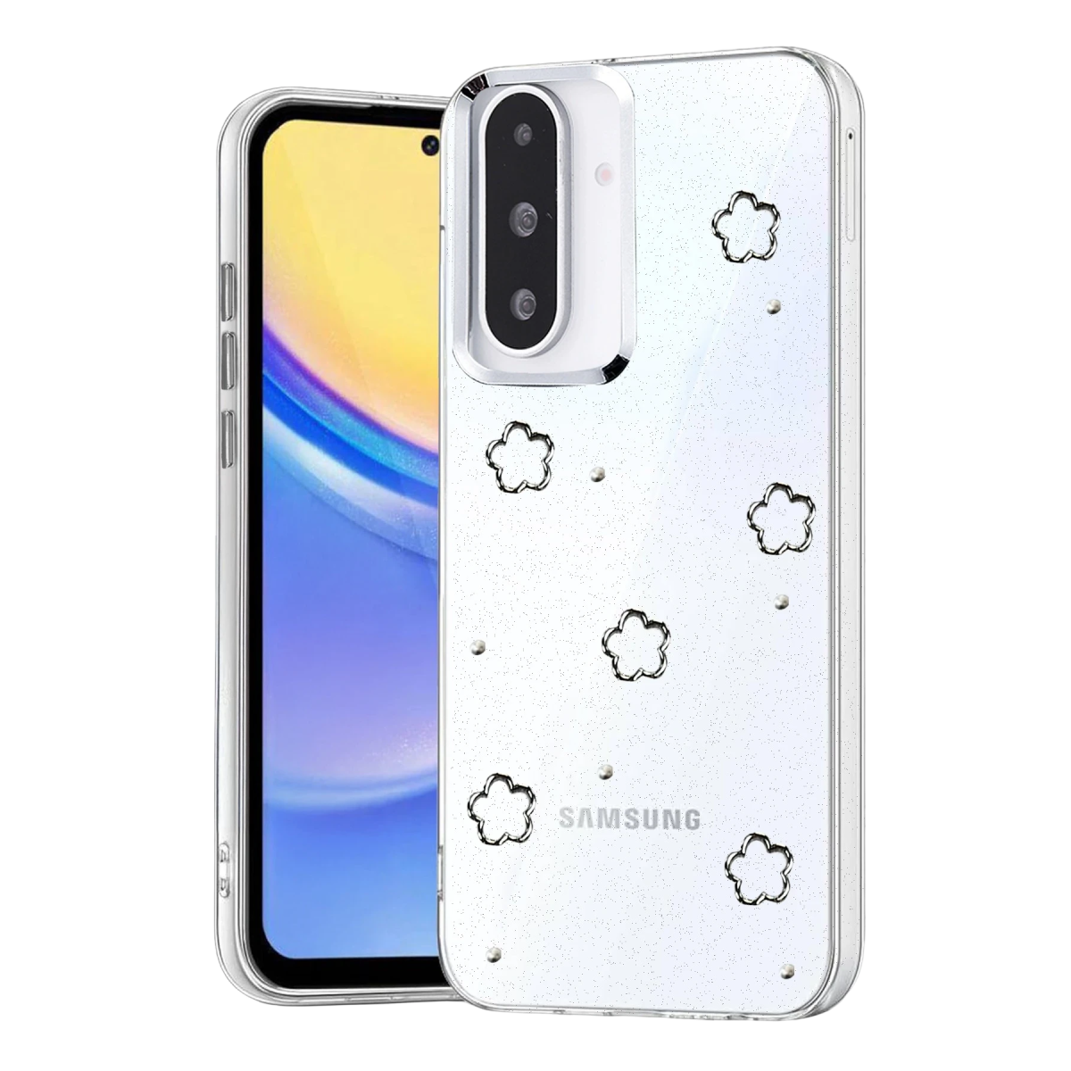 Samsung Galaxy A27 5G Fiyonk Desenli Kapak - Desen 2