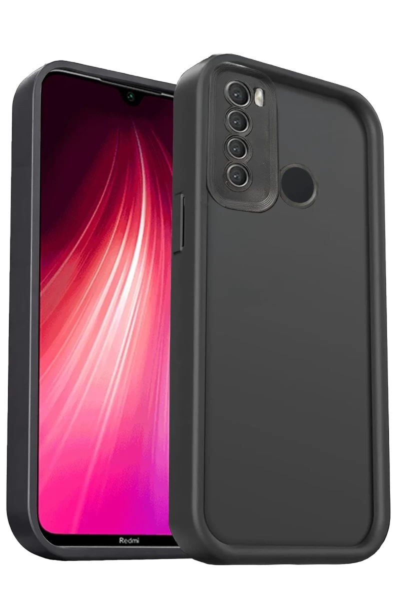 Xiaomi Redmi Note 8 Uyumlu Kılıf Viera Silikon - Siyah