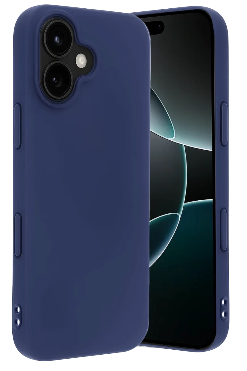 Apple iPhone 17 Uyumlu First Silikon - Lacivert