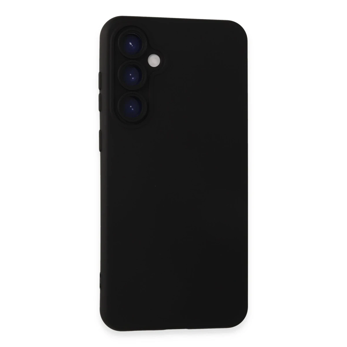 Samsung Galaxy S23 FE Kılıf Nano içi Kadife Silikon - Siyah
