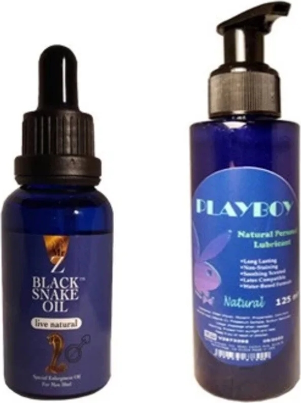 Black Snake Erkekler Için For Men Playboy Natural Personal Lubricant 125 ml
