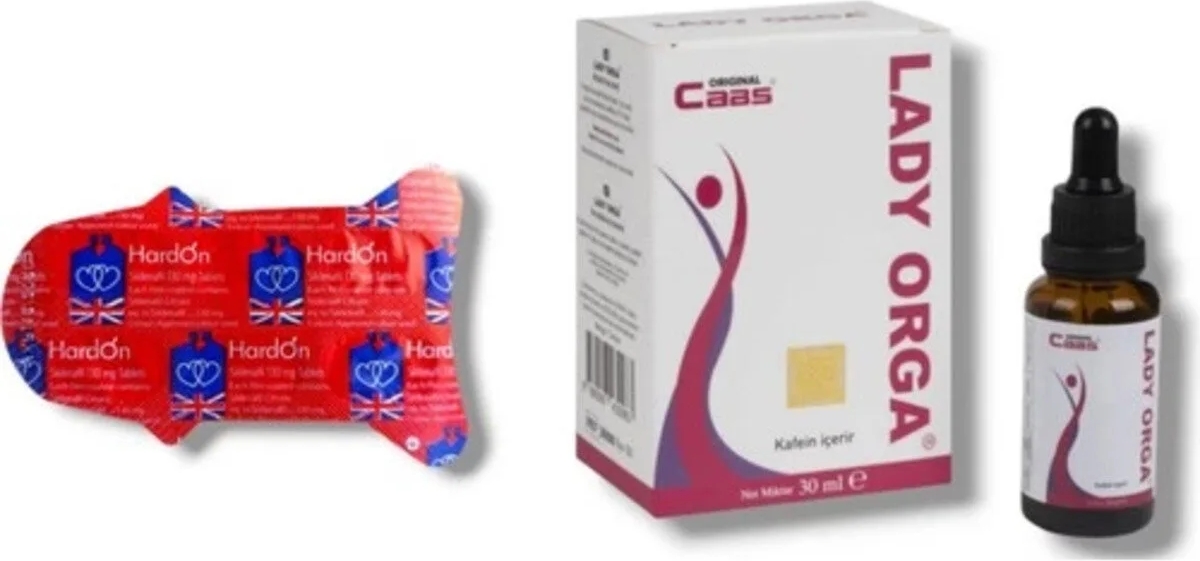Caas Lady Orga Kadınlara Özel Istek Damla 30 ml + Erkeklere Özel 6lı Hediye
