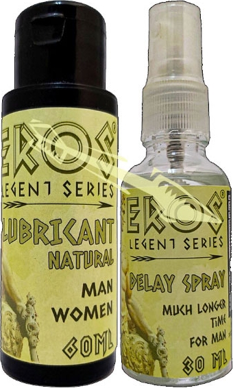 Eros Legent Bay Bayan Lubricantgel 60 ml + Erkeklere Özel Sprey 30 ml