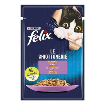 Pouch Kuzu Etli Yetişkin Kedi Konservesi 12 Adet 85 Gr