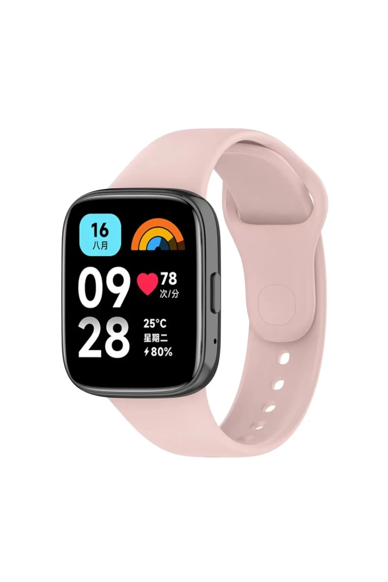 Xiaomi Redmi Watch 3 Active Klasik Kordon - Pudra