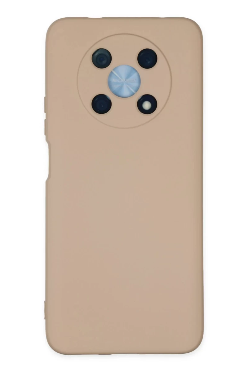 Huawei Nova Y90 Uyumlu Kılıf Nano içi Kadife Silikon - Pudra