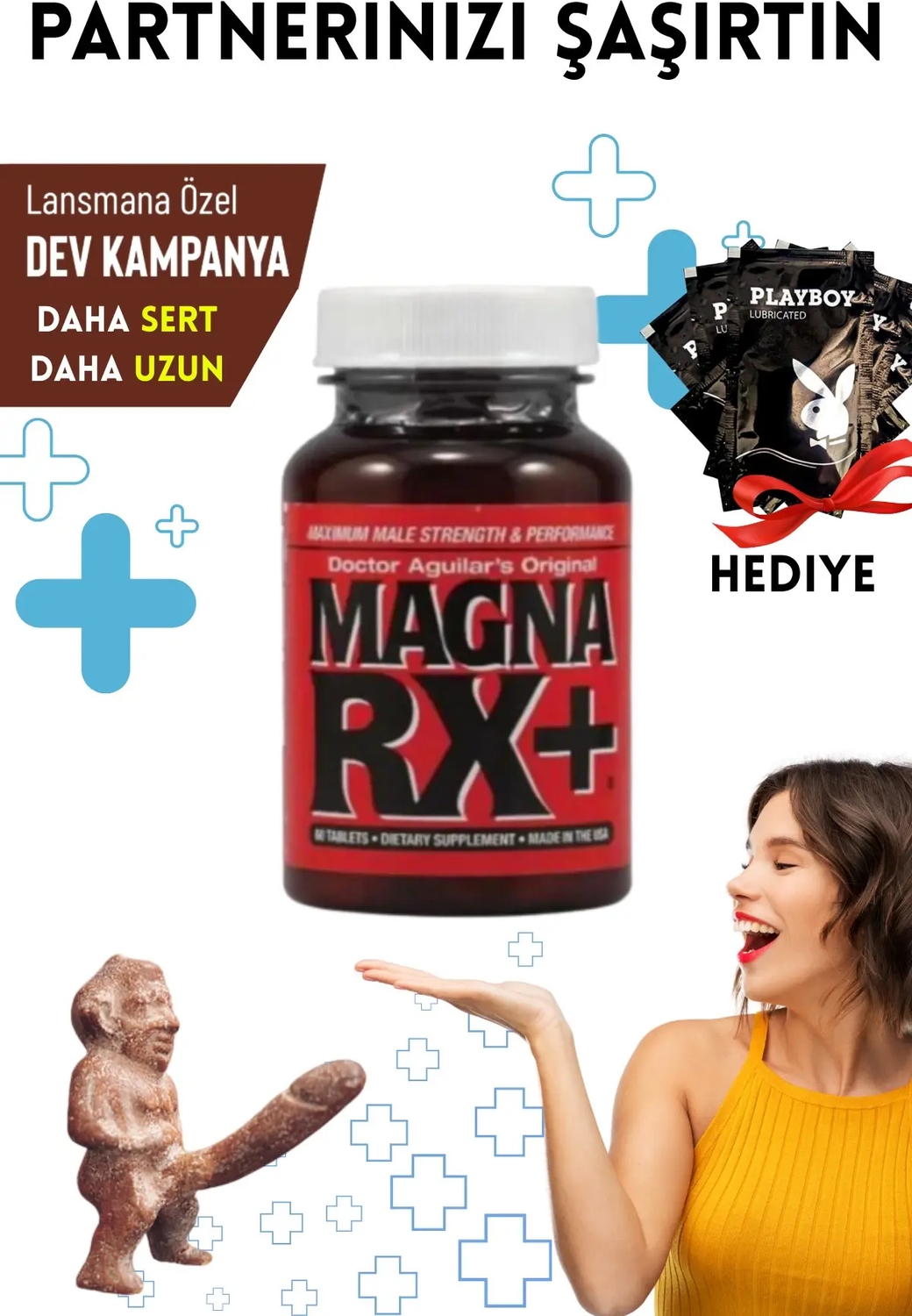 Magna Rx Xxl Erkeklere Özel Set