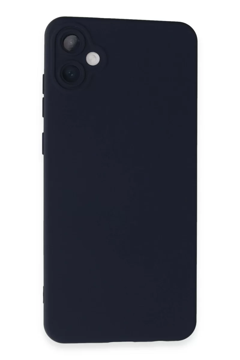 Samsung Galaxy A05 Uyumlu Kılıf Nano içi Kadife Silikon - Lacivert