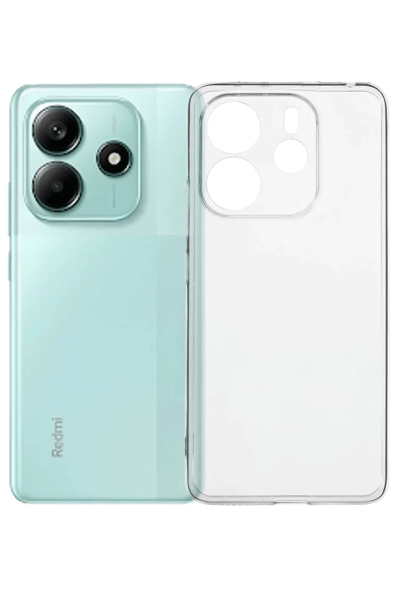 Xiaomi Redmi Note 14 4G Uyumlu Kılıf Lüx Şeffaf Silikon