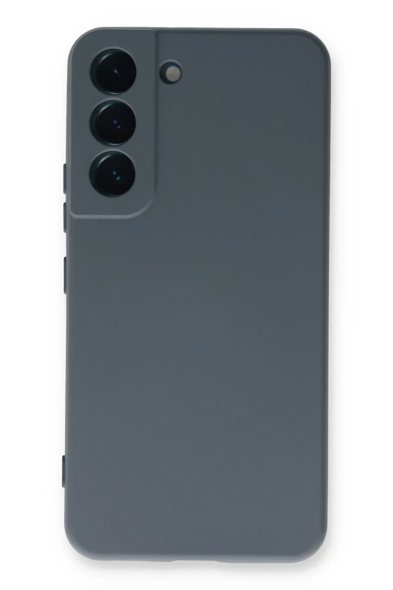 Samsung Galaxy S23 Plus Uyumlu Kılıf Nano içi Kadife Silikon - Gri