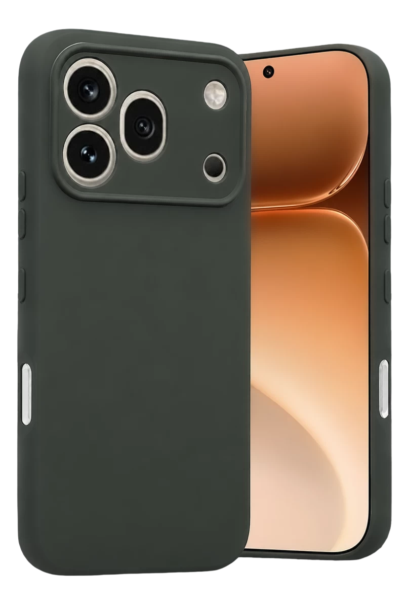 Huawei Honor 600 Pro Uyumlu First Silikon - Koyu Yeşil