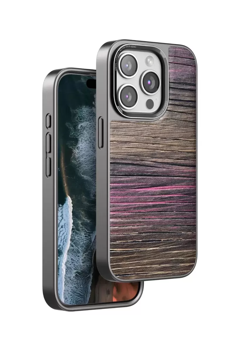 Venco Apple iPhone 14 Pro Uyumlu Wave Kapak - Pembe