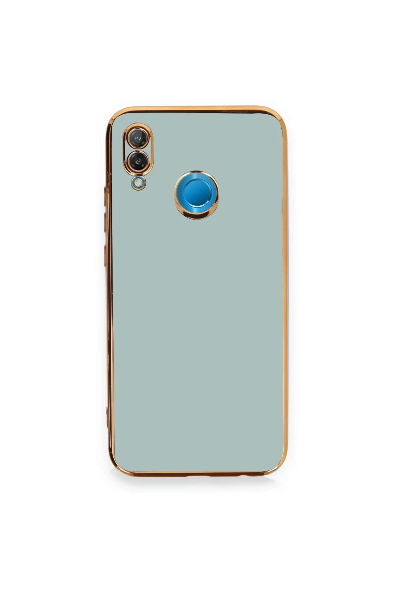 Huawei P20 Lite Uyumlu Kılıf Volet Silikon - Açık Yeşil