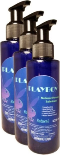 Playboy Natural Personal Lubricant 125 ml  3 Adet