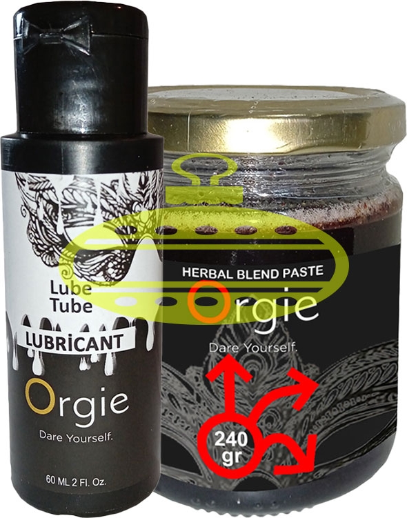 L.orgie Kadınlara ve Erkeklere LUBRICANT60 ml Gel + Erkeklere Özel 240 gr Macun