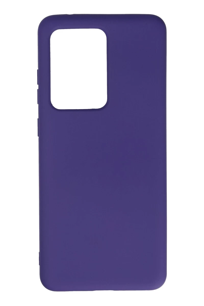 Samsung Galaxy S20 Ultra Uyumlu Kılıf Nano içi Kadife Silikon - Mor