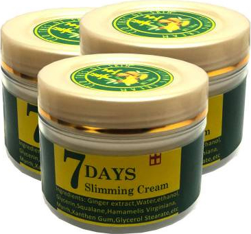 Hintohu 7days Slimming Cream Ginger Miracle 100 ml Vücut Bakım Kremi Zencefil 3 Adet