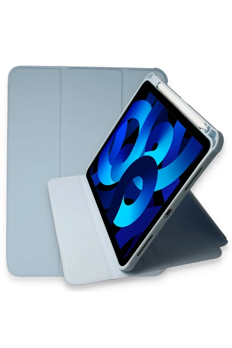 Apple iPad Pro 11 (2021) Kılıf Starling 360 Kalemlikli Tablet Kılıf - Mavi