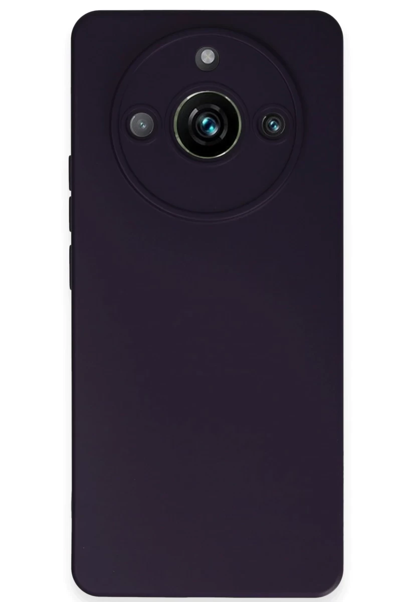 Realme 11 Pro Uyumlu Kılıf Nano içi Kadife Silikon - Mor