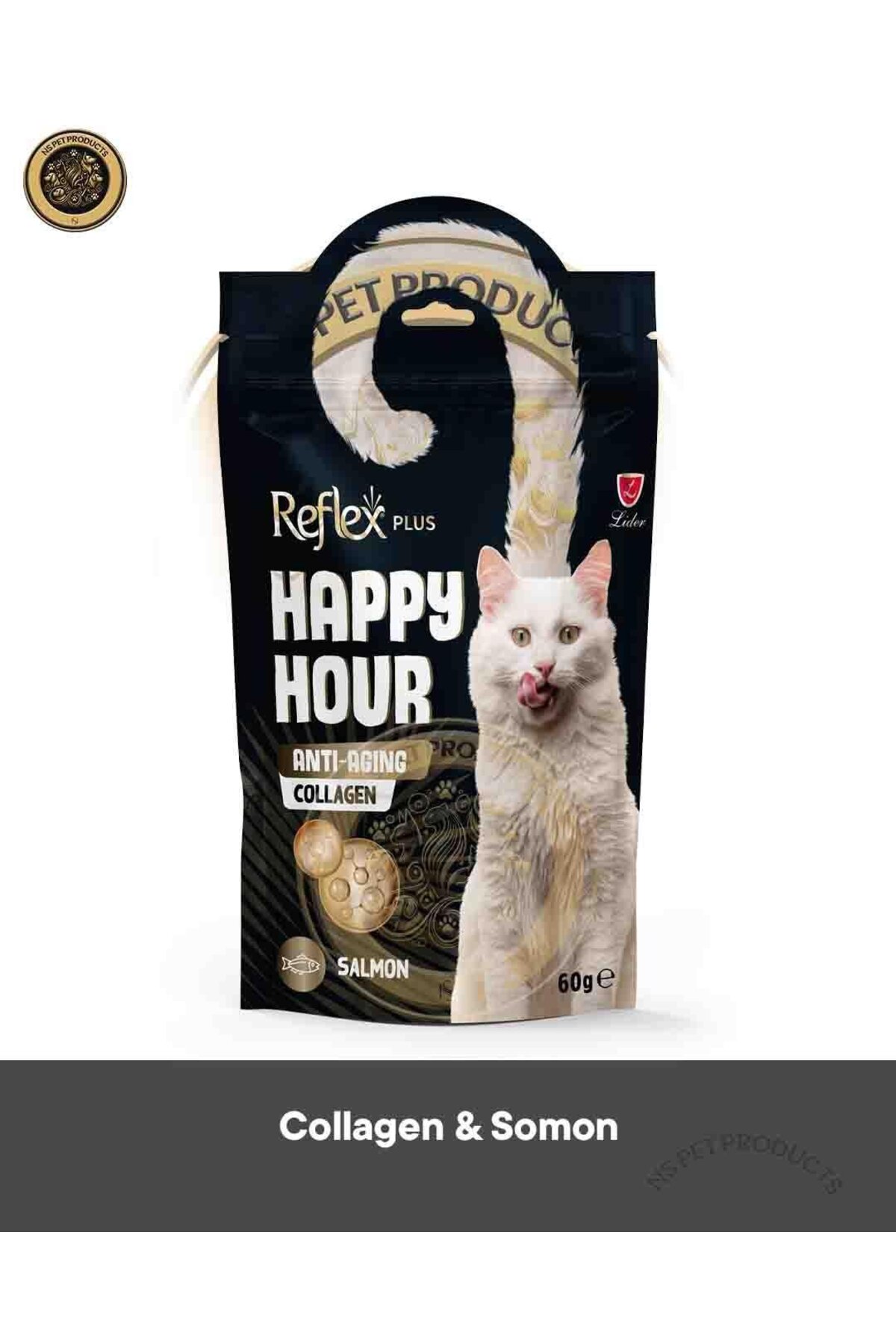 Reflex Happy Hour Cat Anti-Aging Collagen Kedi Ödül Maması 60 gr