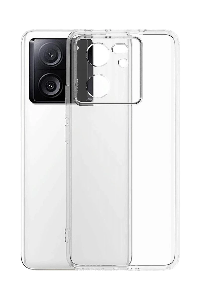 Xiaomi Mi 13T Pro Uyumlu Kılıf Lüx Şeffaf Silikon