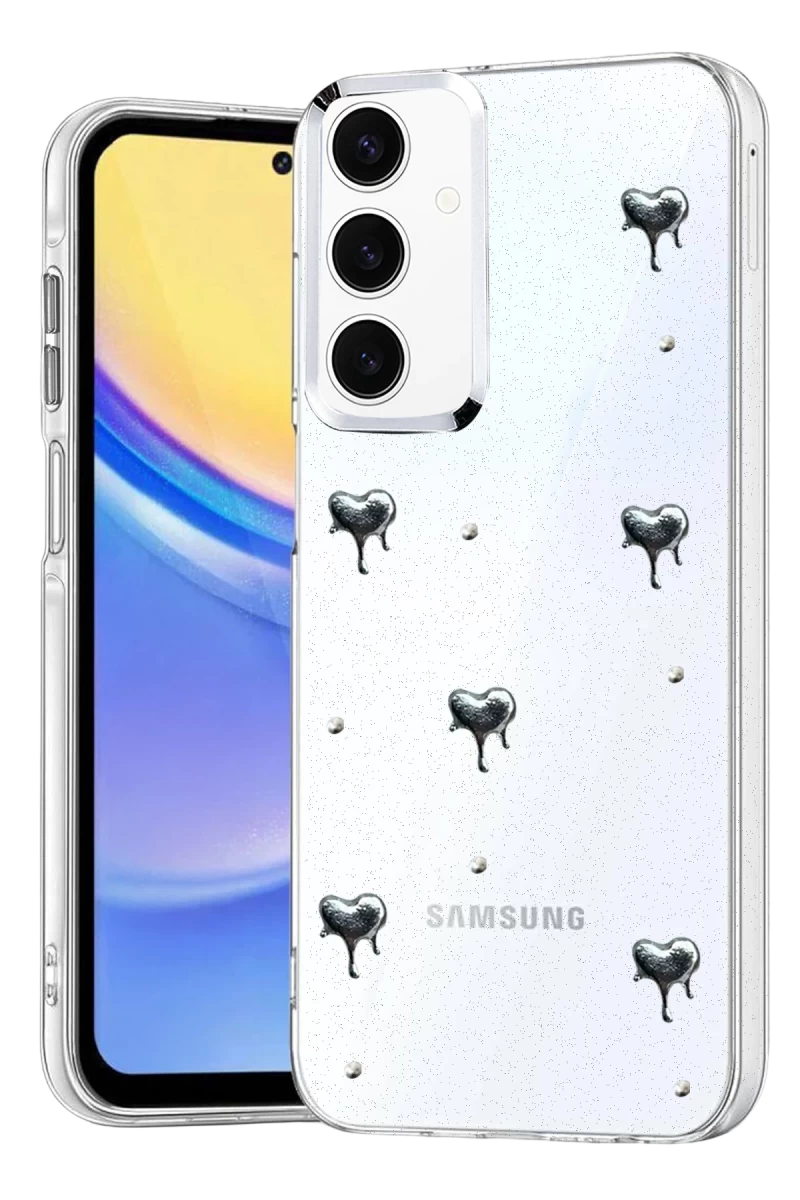 Samsung Galaxy A35 5G Uyumlu Fiyonk Desenli Kapak - Desen 3