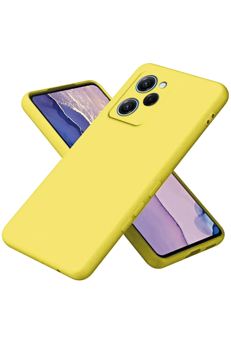 Xiaomi Poco X5 Pro 5G Uyumlu Nano içi Kadife Silikon - Sarı