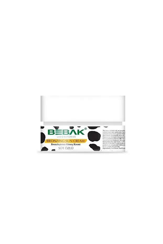 Süt Özlü Bronzlaştırıcı Güneş Kremi 100ml
