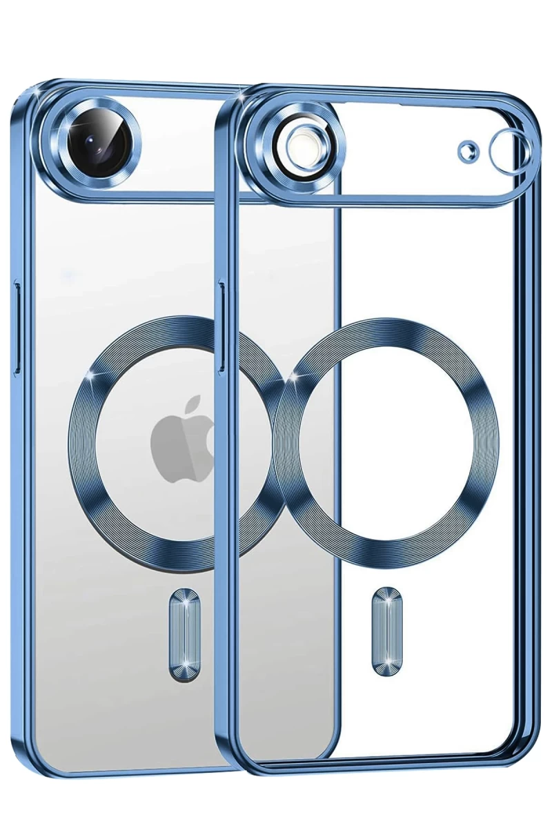 Apple iPhone 17 Uyumlu Air Uyumlu Kross Magneticsafe Kapak - Sierra Blue