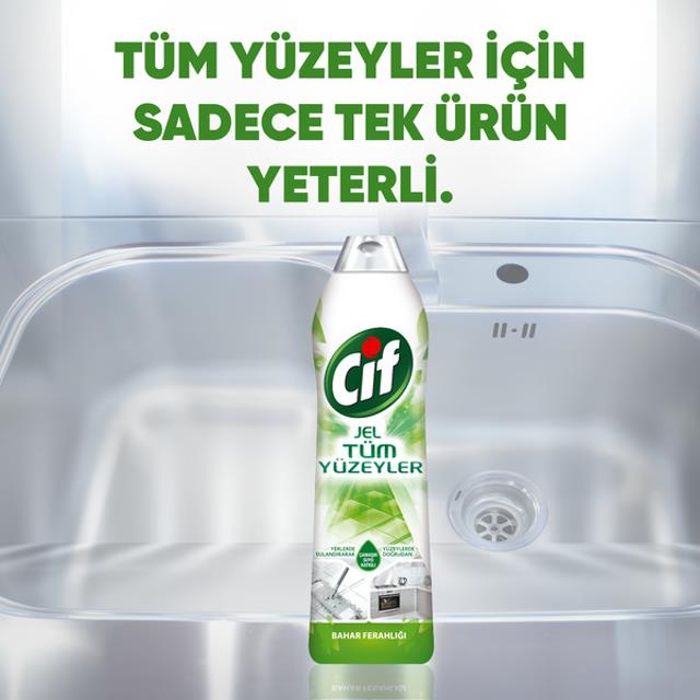 Tüm Yüzeyler 750 ML Jel Bahar Ferahlığı 1 Adet