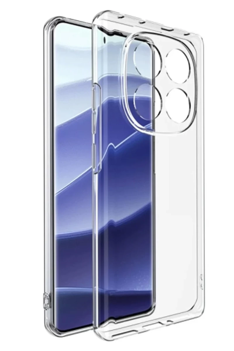 Xiaomi Redmi Note 14 Pro 4G Uyumlu Kılıf Lüx Şeffaf Silikon