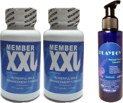Playboy Hintohu Member Xxl Erkeklere Özel 60LI 2 Adet + Playboy Natural Personal Lubricant 125 ml  Lubricant Gel Jel