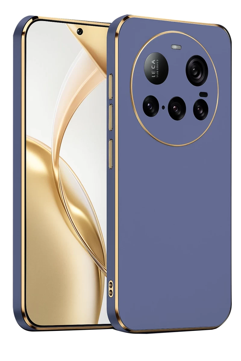 Xiaomi Mi 15 Ultra Uyumlu Kılıf Volet Silikon - Mavi