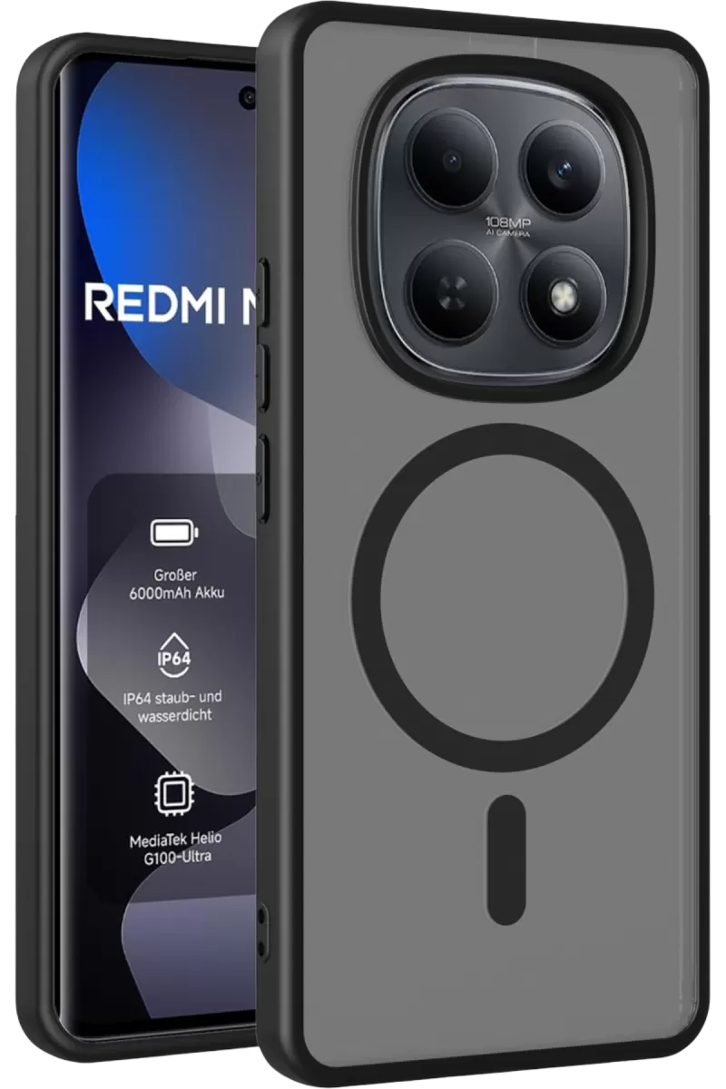 Joko Xiaomi Redmi Note 15 4G Uyumlu Jota Magsafe Kapak - Siyah