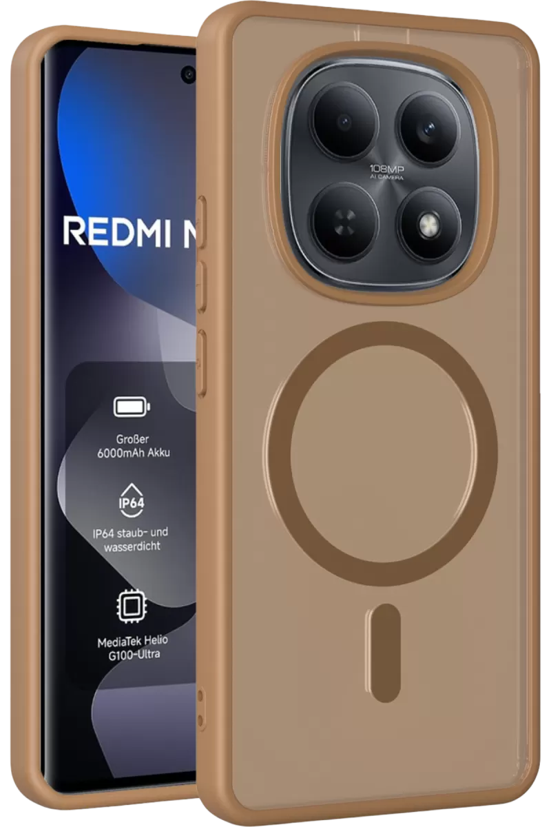 Joko Xiaomi Redmi Note 15 Pro Plus 5G Uyumlu Jota Magsafe Kapak - Çöl Titanyum