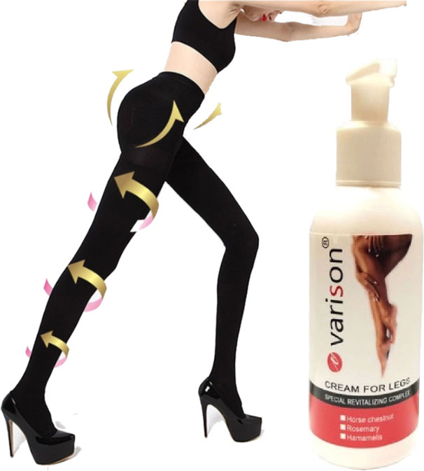 Varison Krem 120 ml + S-M Beden Süper Akıllı Mikro Kapsüllü Tayt