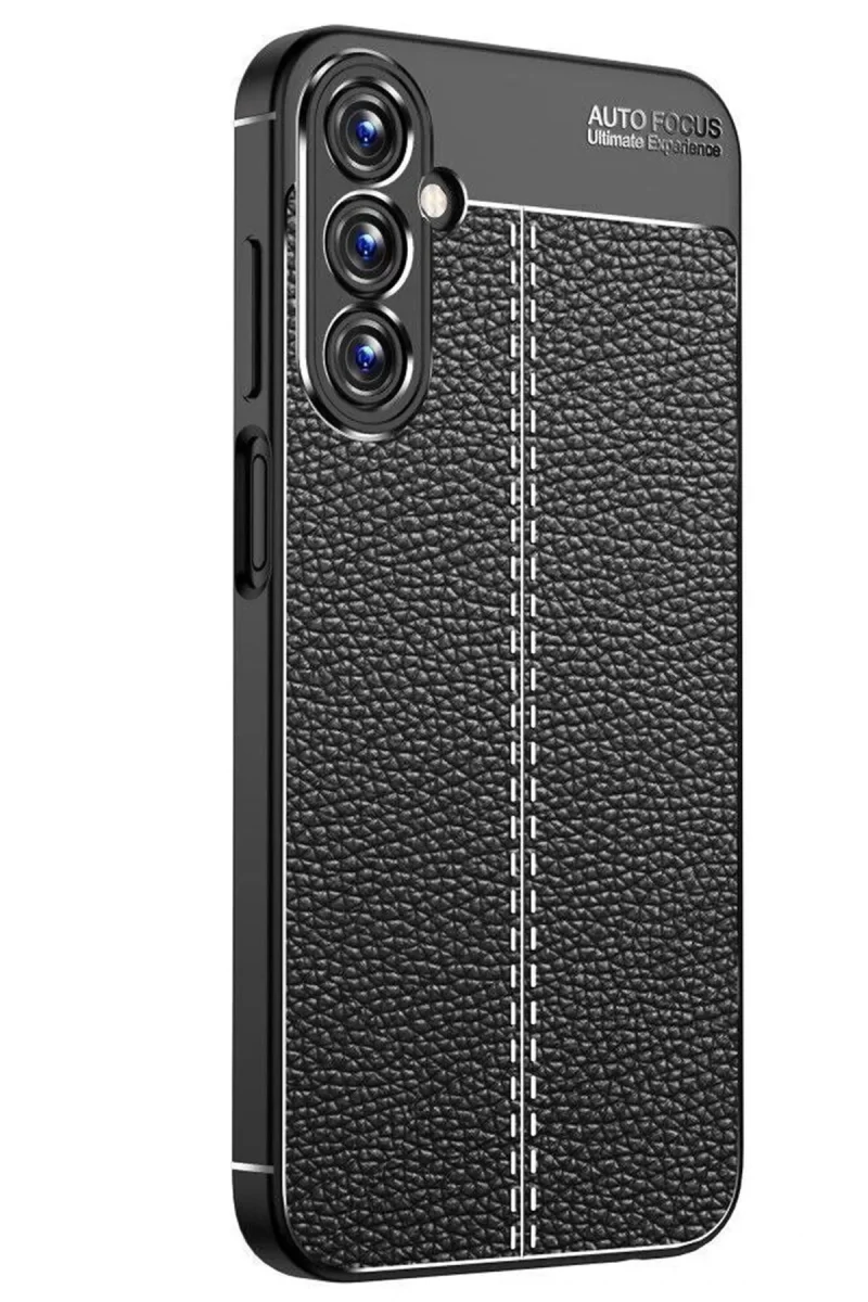 Samsung Galaxy A15 4G Uyumlu Kılıf Auto Focus Kapak - Siyah