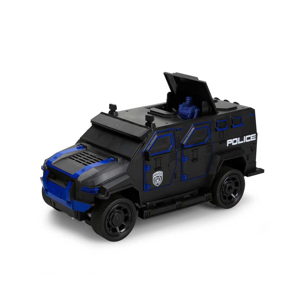 1:16 Uzaktan Kumandalı Işıklı Polis Panzer (1 Adet Fiyatıdır)