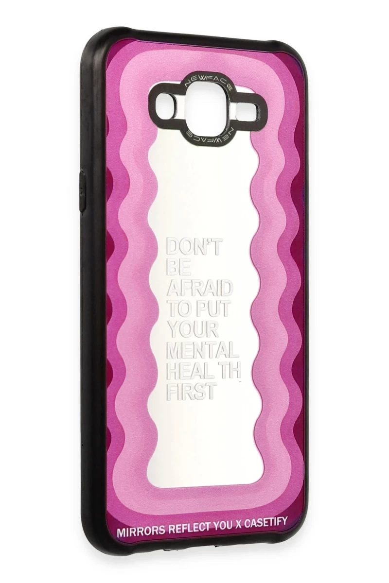 Samsung Galaxy J7 Uyumlu Kılıf Mirror Desenli Kapak - Mirror - 11
