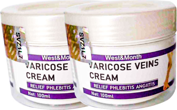Varicose Vein Defense Cream 100 ml West Month Bacak Kremi 2 Adet