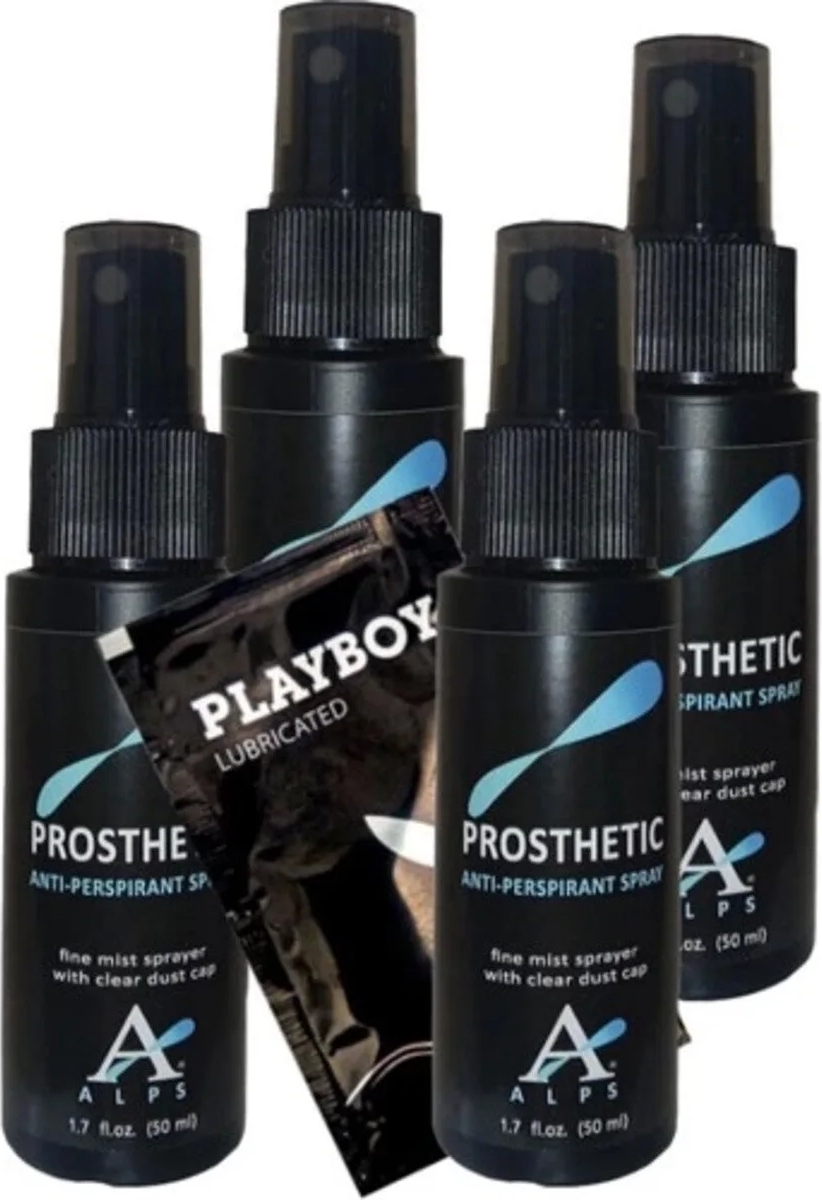 Süper Prosthetic 4 Tane Anti Kokusu Sprey Anti-Perspirant Spray 50 ml + Yanında Jel 50 ml