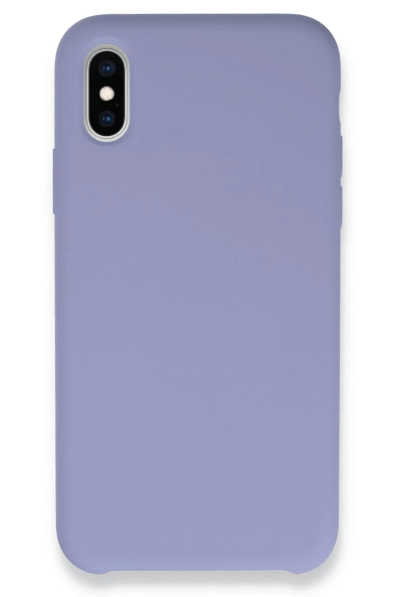 Apple iPhone XS Max Uyumlu Kılıf Lansman Legant Silikon - Lila