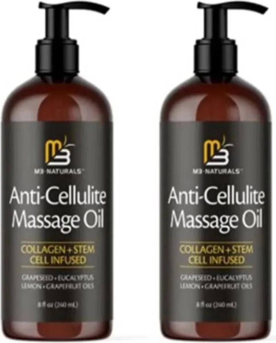 Anti Cellulıte Masaj Bakım Yağı 240 ml 2 Adet