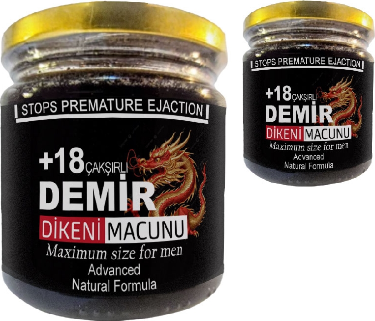 Çakşırlı Demir Dikeni Macunu 2 Adet Erkekler Için 240 gr Katılık