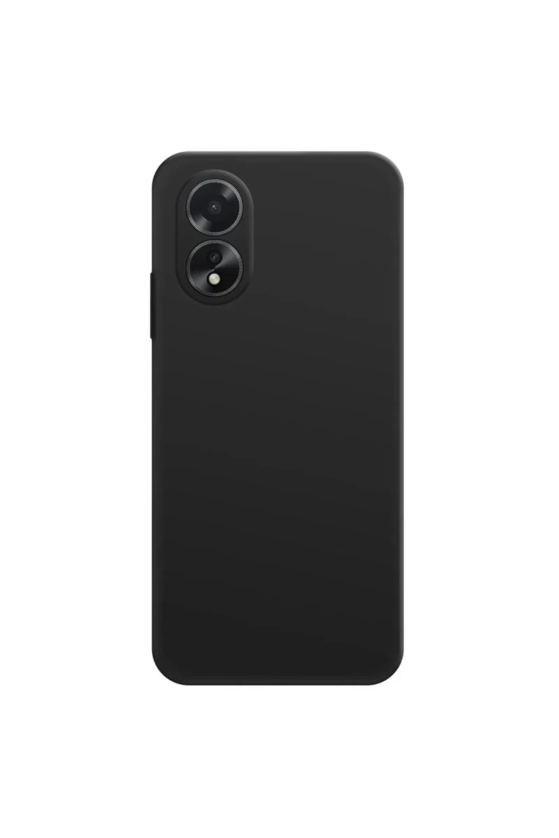 Oppo A38 Uyumlu Kılıf First Silikon - Siyah