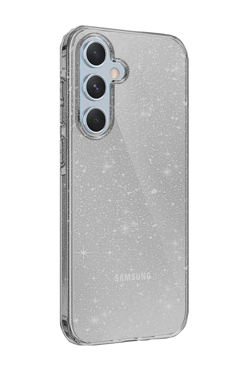 Samsung Galaxy A15 4G Uyumlu Kılıf Glow Kapak - Siyah