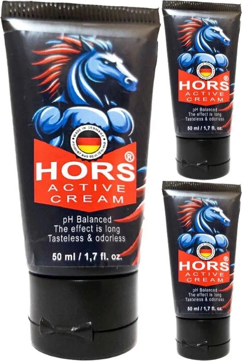 Hors Active Cream 50 ml Erkek Özel 3 Adet