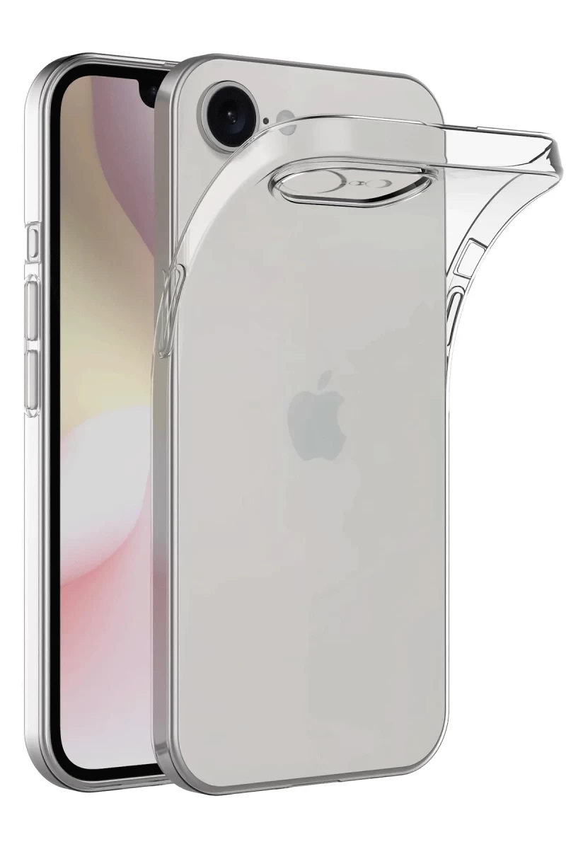 Apple iPhone 16E Uyumlu Kılıf Lüx Şeffaf Silikon